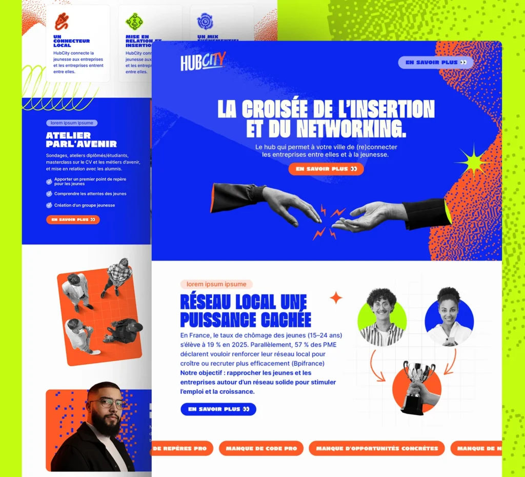 site internet hubcity