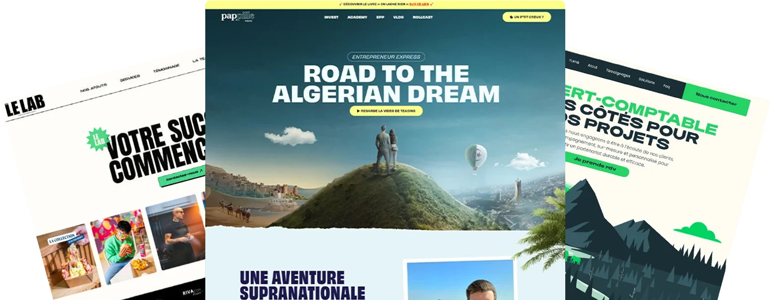 exemple site internet